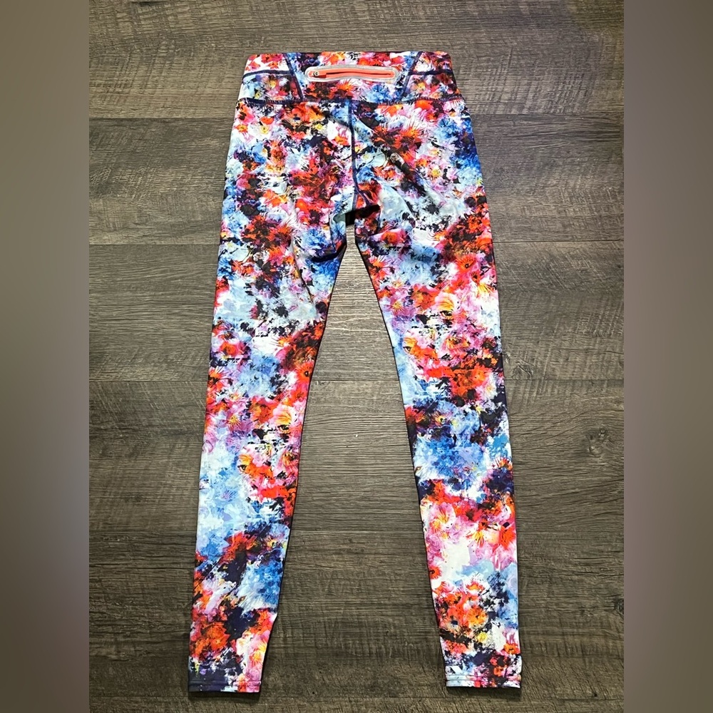 Athleta Multicolor Abstract XS leggings